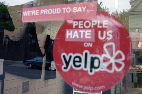 Businesses hate Yelp