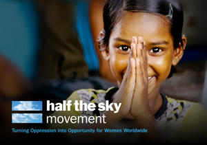 Image of a girl supported by the Half the Sky Movement