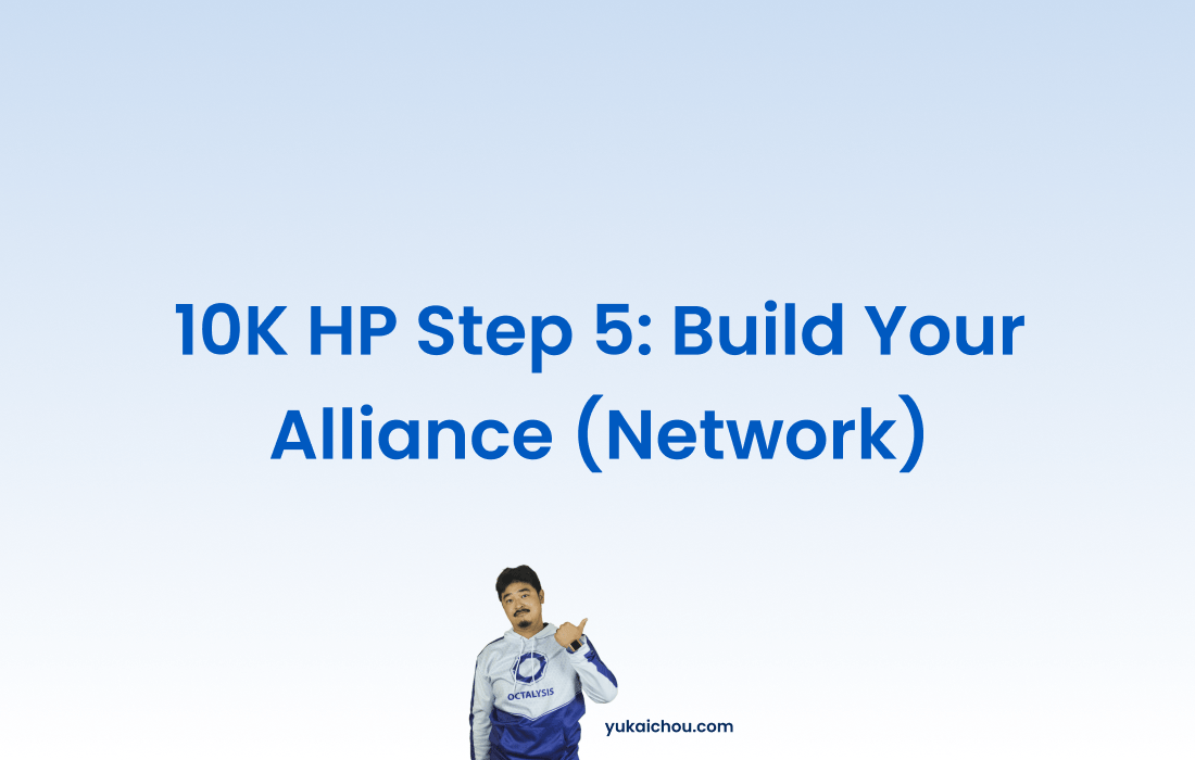 yukai chou gamification expert 10k HP build your alliance