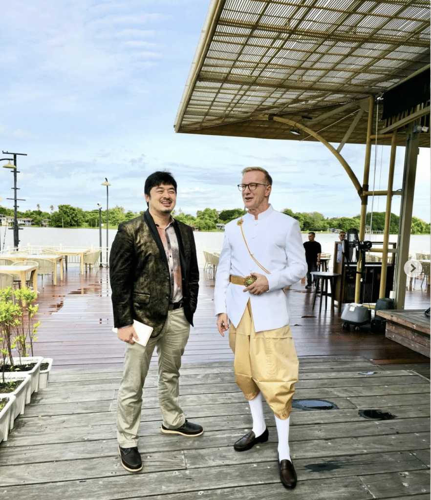 Joris Beerda and Yu-kai Chou working together during the apprenticeship period