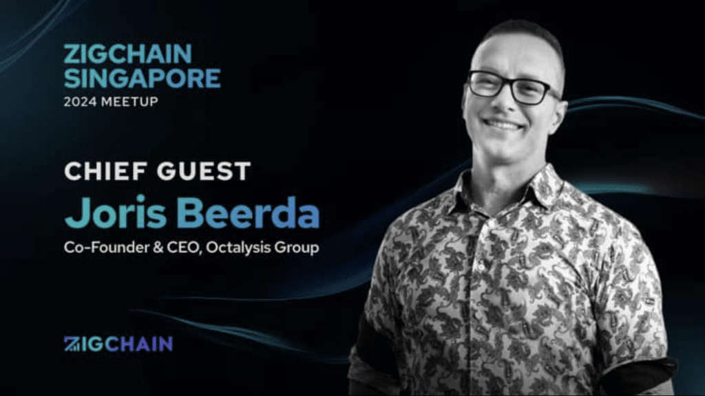 Joris Beerda presenting as CEO of The Octalysis Group