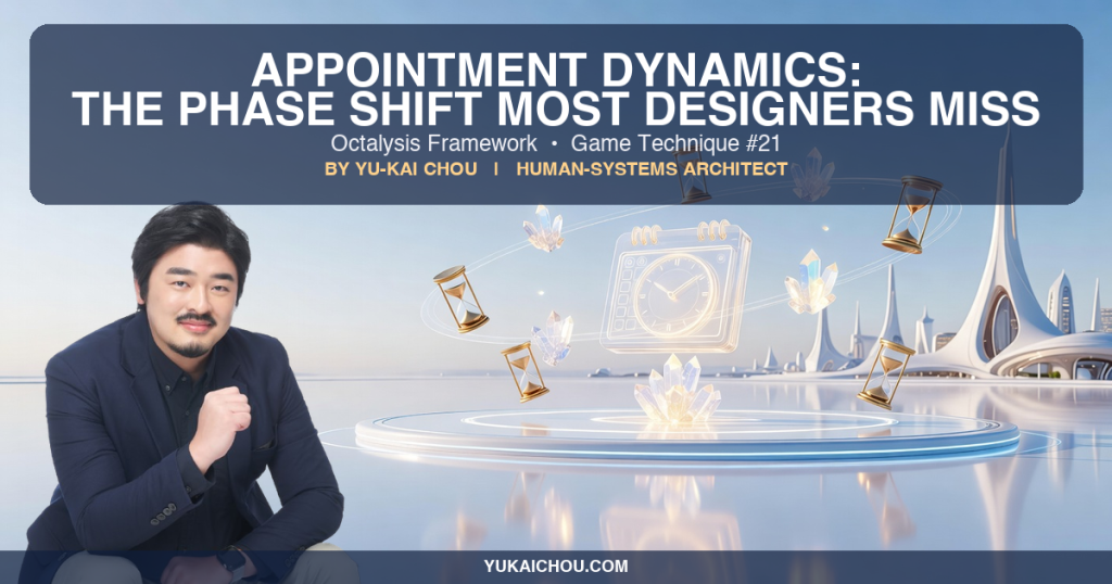 Appointment Dynamics: The Phase Shift Most Designers Miss