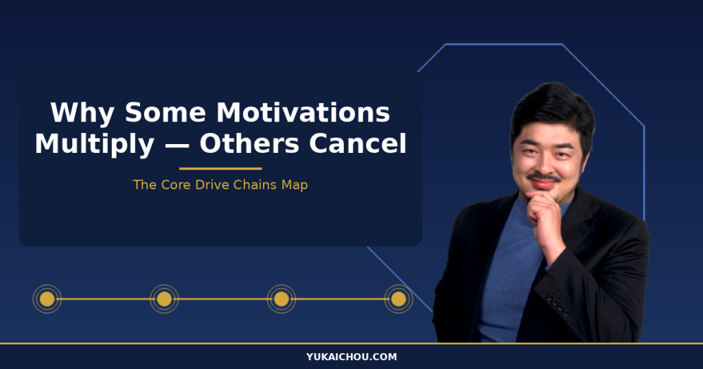 Why Do Some Motivations Multiply While Others Cancel?