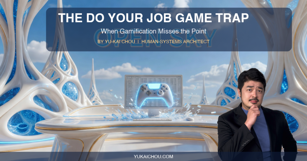 The Do Your Job Game Trap