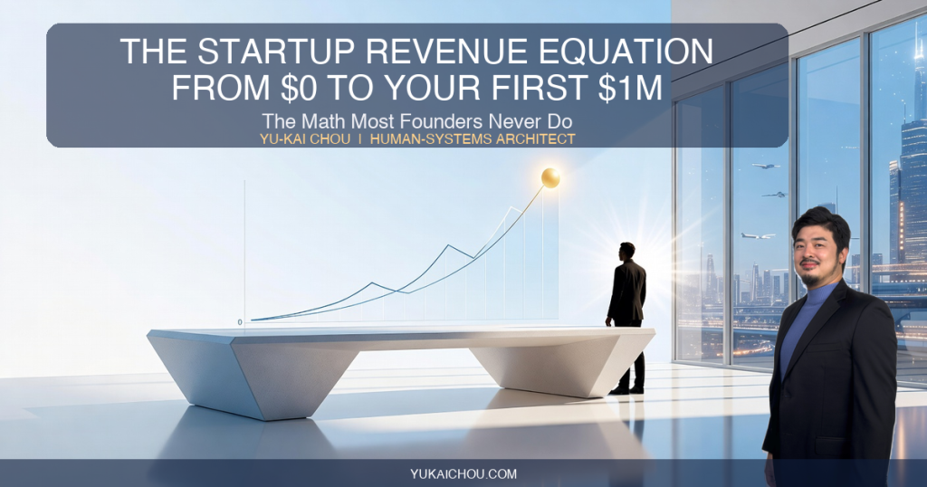 The Startup Revenue Equation: How to Go from $0 to $1M