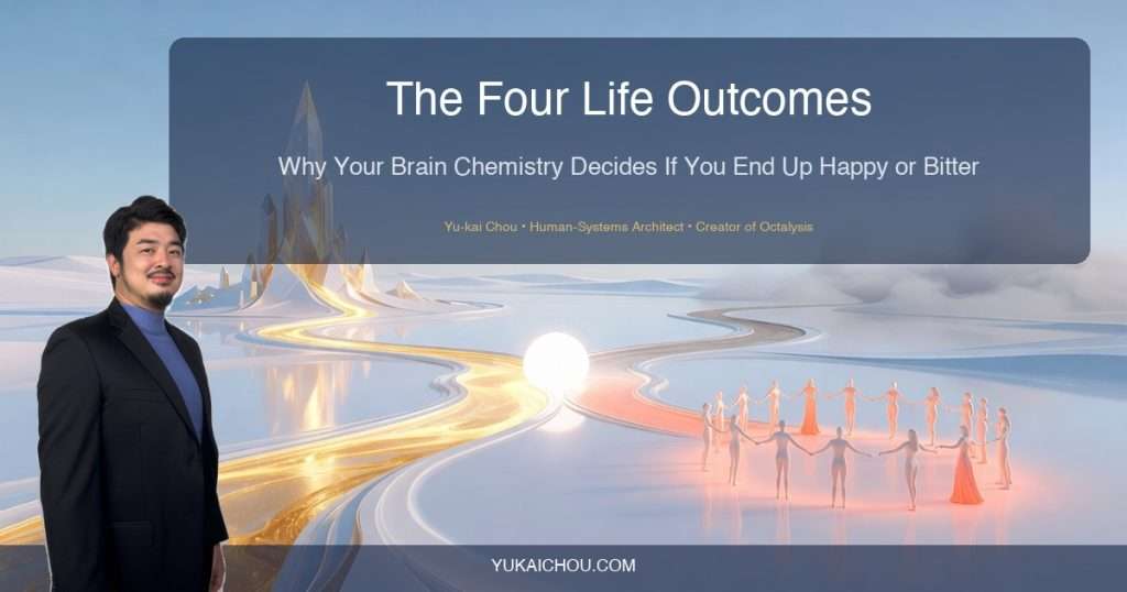The Four Life Outcomes: Why Your Brain Chemistry Decides If You End Up Happy or Bitter