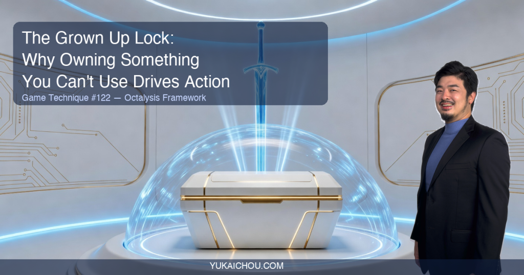The Grown Up Lock: Why Owning Something You Can’t Use Drives Obsessive Action
