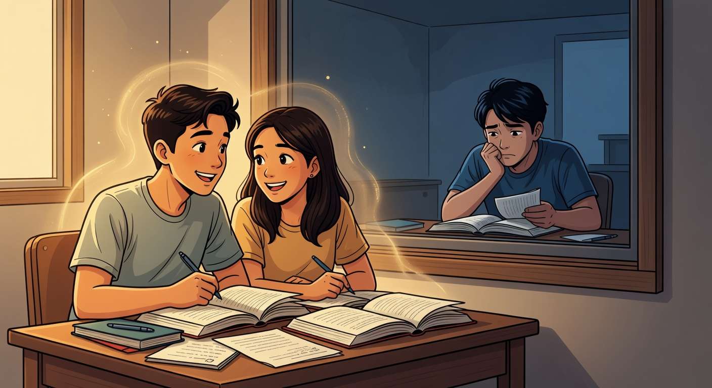 Social Environment Switch - studying together versus studying alone