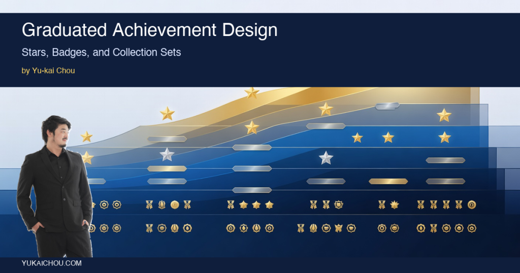 Graduated Achievement Design: Stars, Badges, and Collection Sets