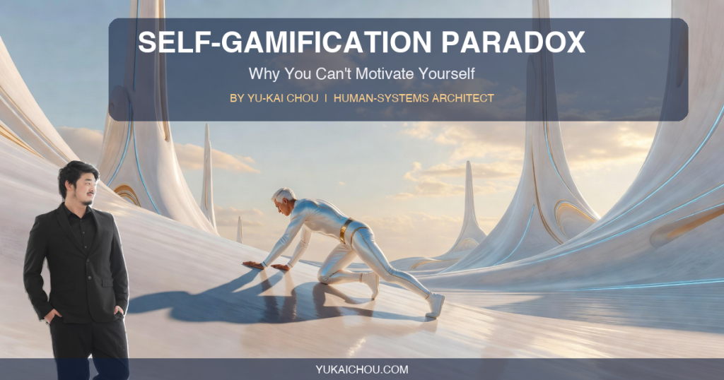 Self-Gamification Paradox: Why You Can’t Motivate Yourself