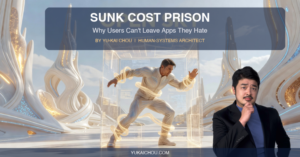 Sunk Cost Prison: Why Users Can’t Leave Apps They Already Hate