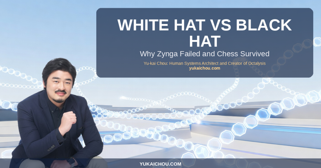 White Hat vs Black Hat Gamification: Why Zynga Failed and Chess Survived [Octalysis]