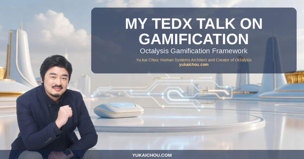 My TEDx talk on Gamification just reached 100K viewers on Youtube!