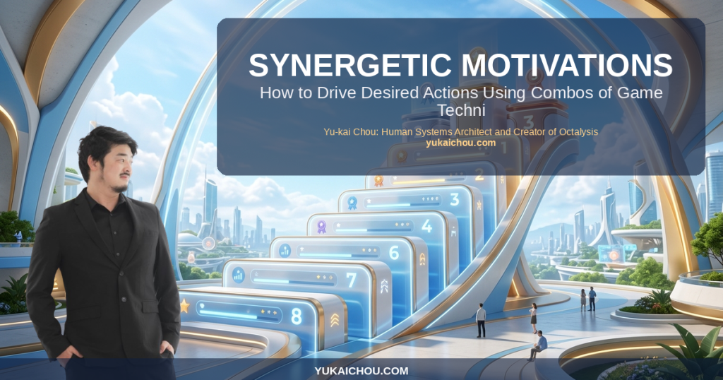 Synergetic Motivations: How to Drive Desired Actions Using Combos of Game Techniques
