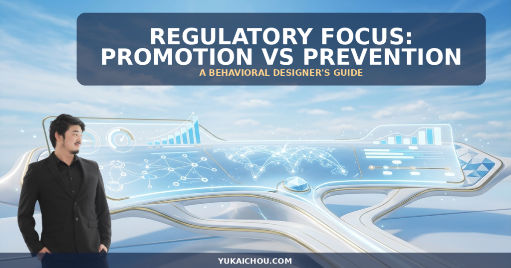 Regulatory Focus Theory: An S-Tier Behavioral Designer’s Guide to Promotion vs Prevention