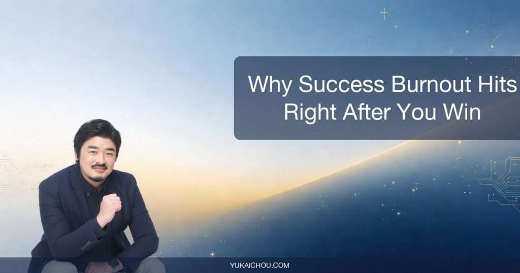 Why Does Success Burnout Hit Right After You Win?