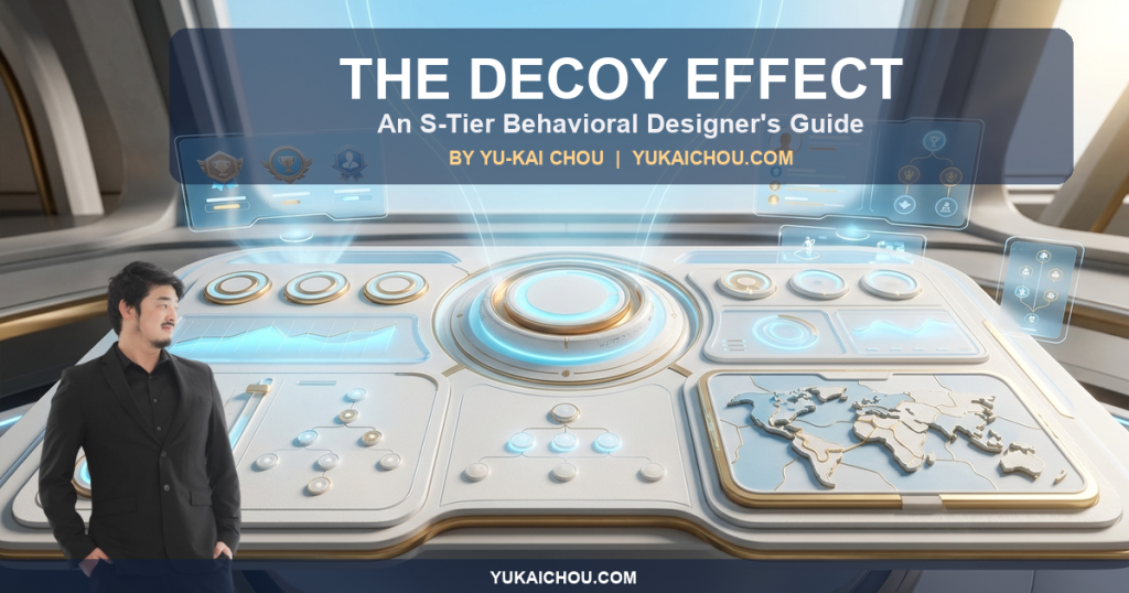 Decoy Effect: An S-Tier Behavioral Designer’s Guide