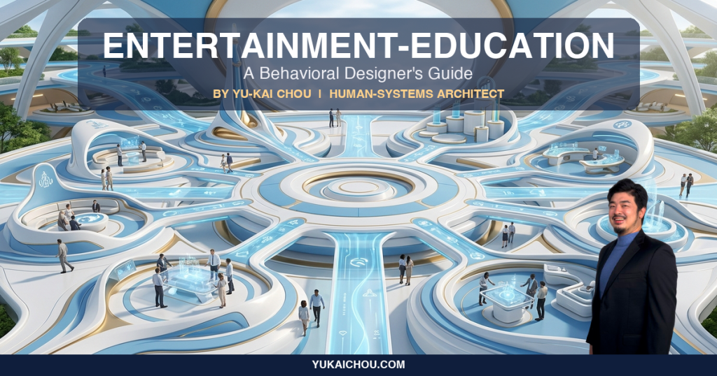 Entertainment-Education: S-Tier Behavioral Designer’s Guide