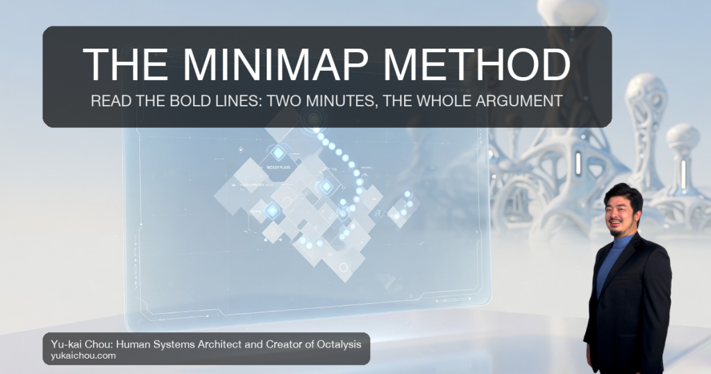 The Minimap Method: Skim-Proof Documents for the AI Age