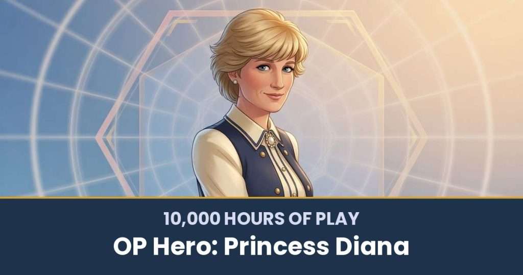 10,000 Hours of Play by OP Hero: Princess Diana